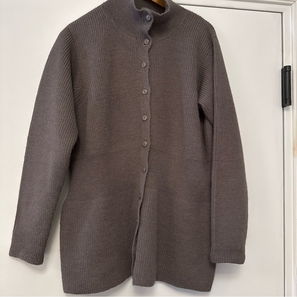 Peruvian Connection Taupe Alpaca Sweater